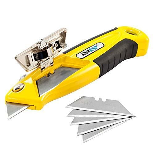 Pacific Handy Cutter QBA375 Autoloading Utility Knife, Automatic Blade Changing,