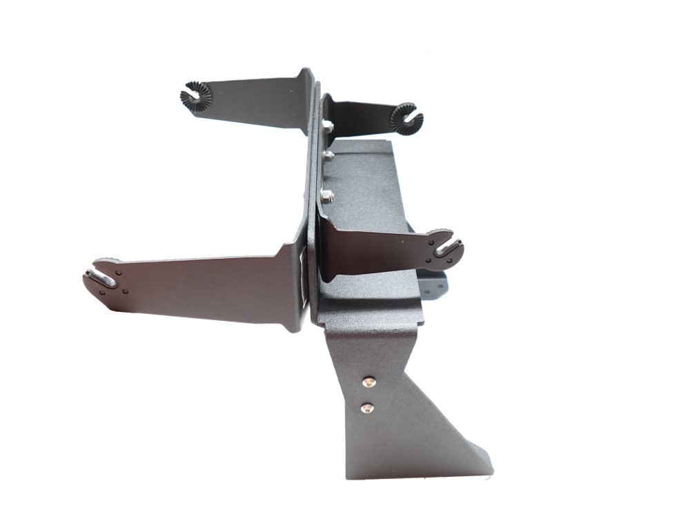 Baldwin Iron Works Dual Back to Back Graph Mount (Extra Wide) Made In USA