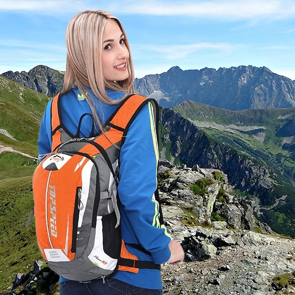 INOXTO Hydration Pack Backpack，18L Hydration Pack Lightweight Water Backpack ...