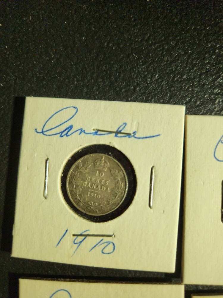 #7 CANADA 10CENT LOT #8152