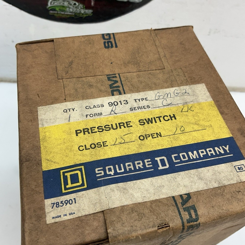 Square D Class 9013 Type GMG2 Pressure Switch NIB Sealed