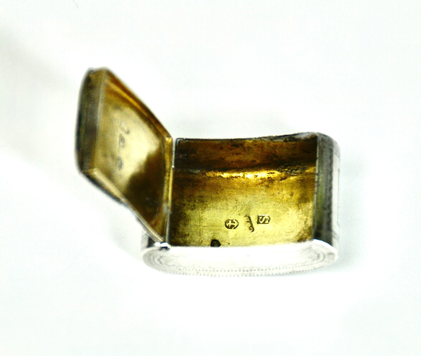 Antique George III Silver Snuff Box Birmingham 1816 by Cocks & Bettridge