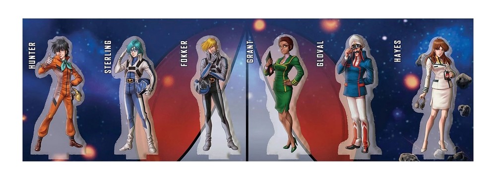 Robotech: Attack on the SDF-1 Hero Standee Set