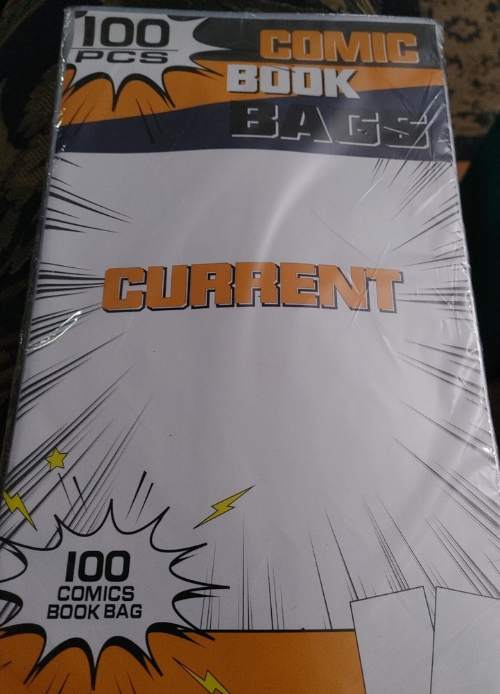 100 Pcs Comic Book Bags