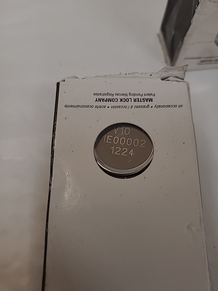 (2) New Master Lock 1224 Locker Padlock Combination Dial V10