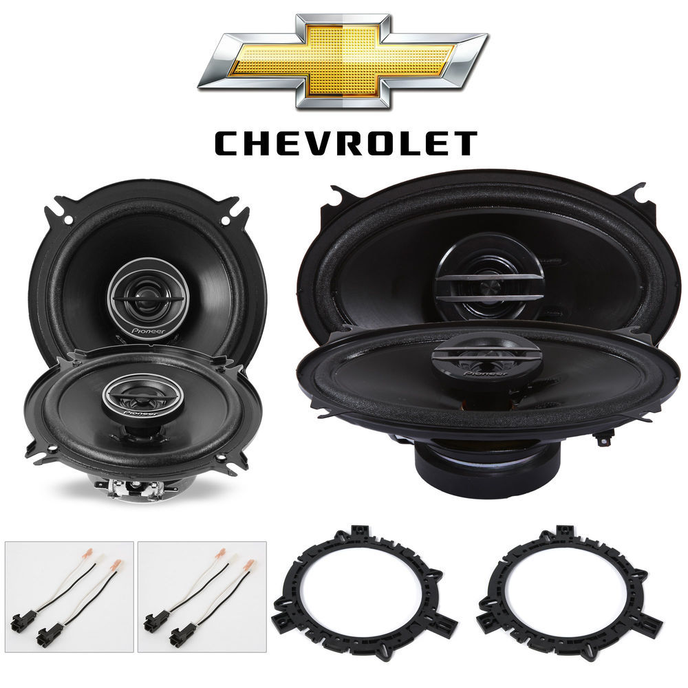 Fits Chevy Silverado Pickup 1999-2006 Speaker Upgrade Pioneer TSG1345R TSG4620S
