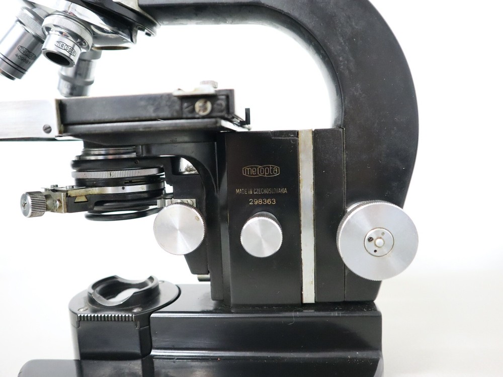 VINTAGE CZECH MEOPTA BINOCULAR MICROSCOPE