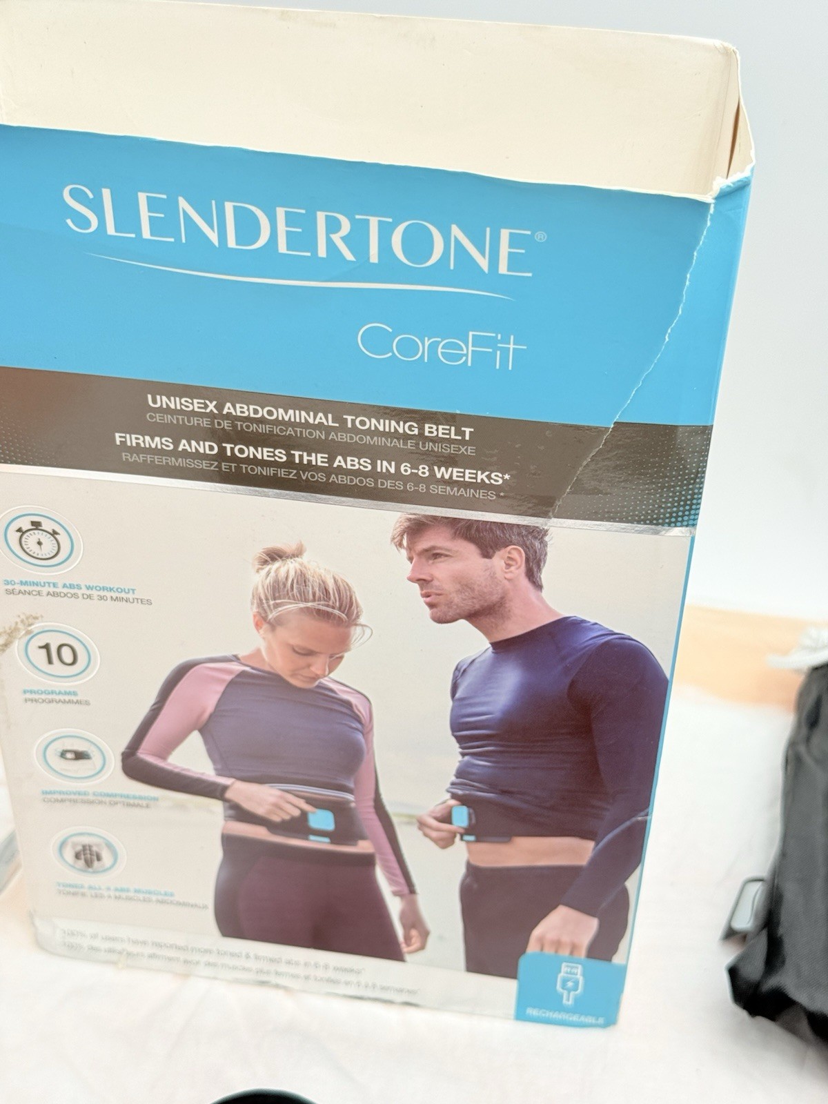 Slendertone CoreFit Abdominal Toning Belt Kit NO UNIT INCLUDED Only Parts 👀