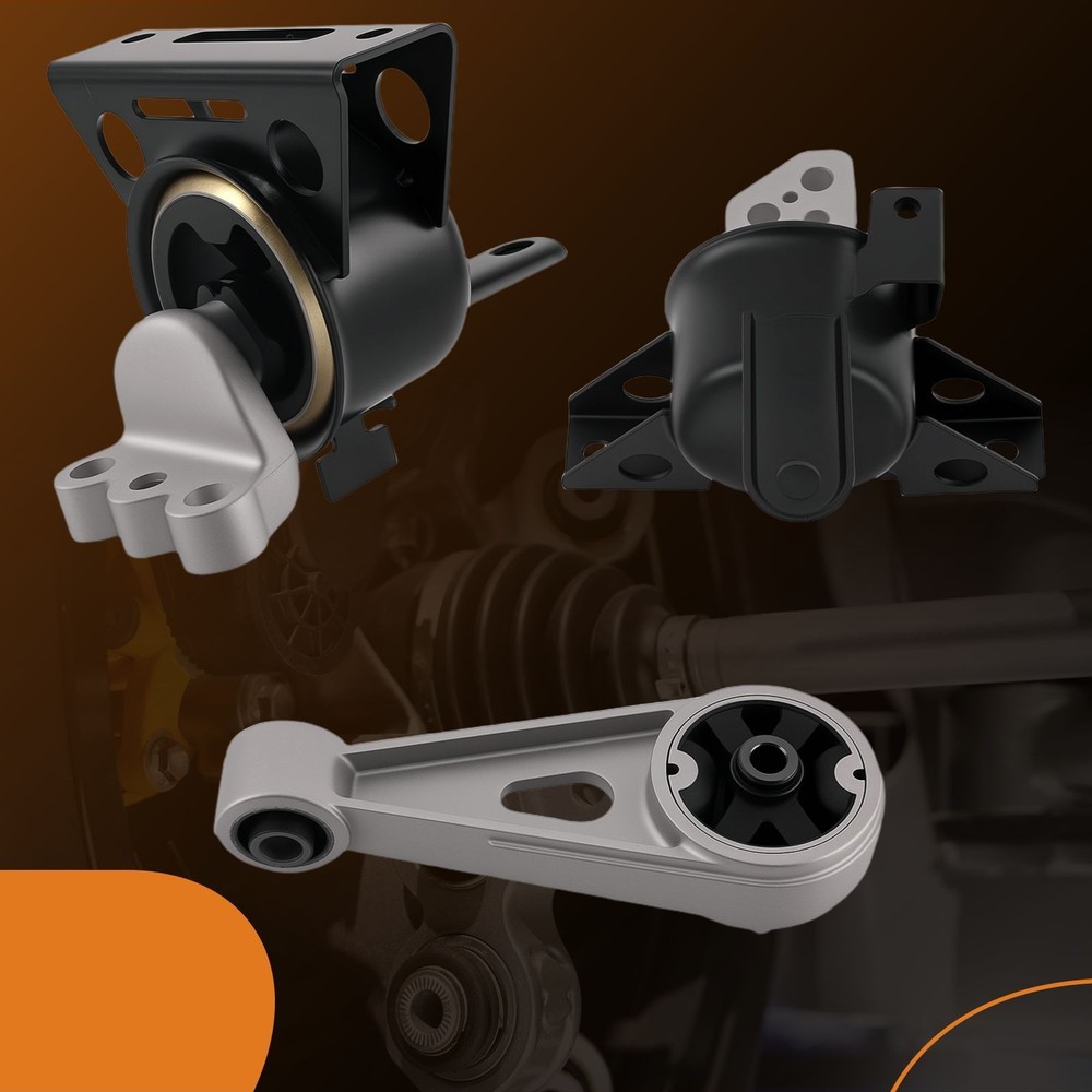 3x Engine Motor & Transmission Mount For Chevy Spark Classic 1.2L 2017-2017