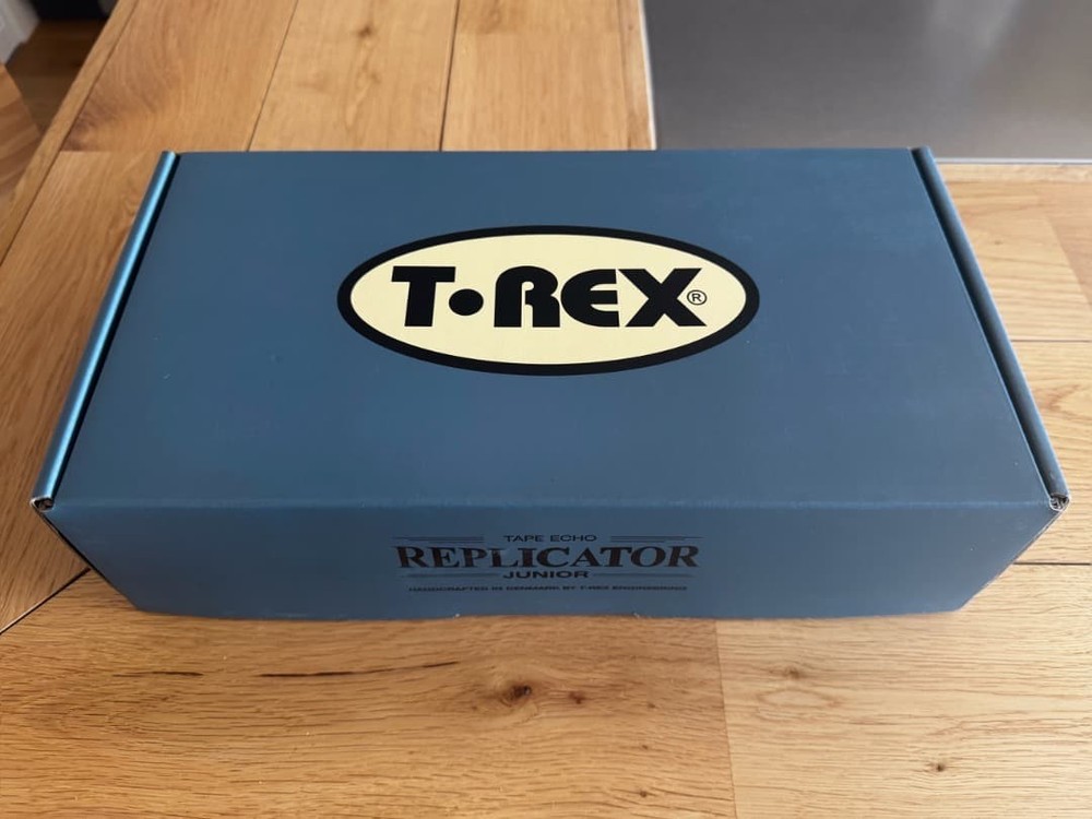 T-Rex Replicator Jr Tape Echo Delay Pedal with Original Box