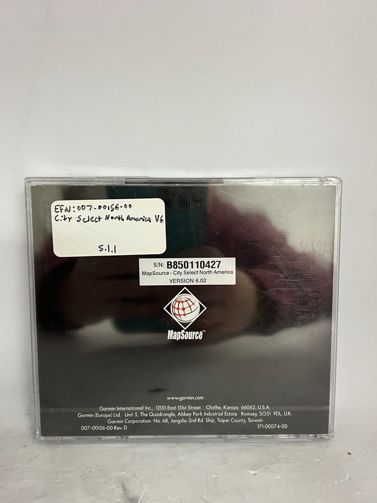 MapSource - City Select North America