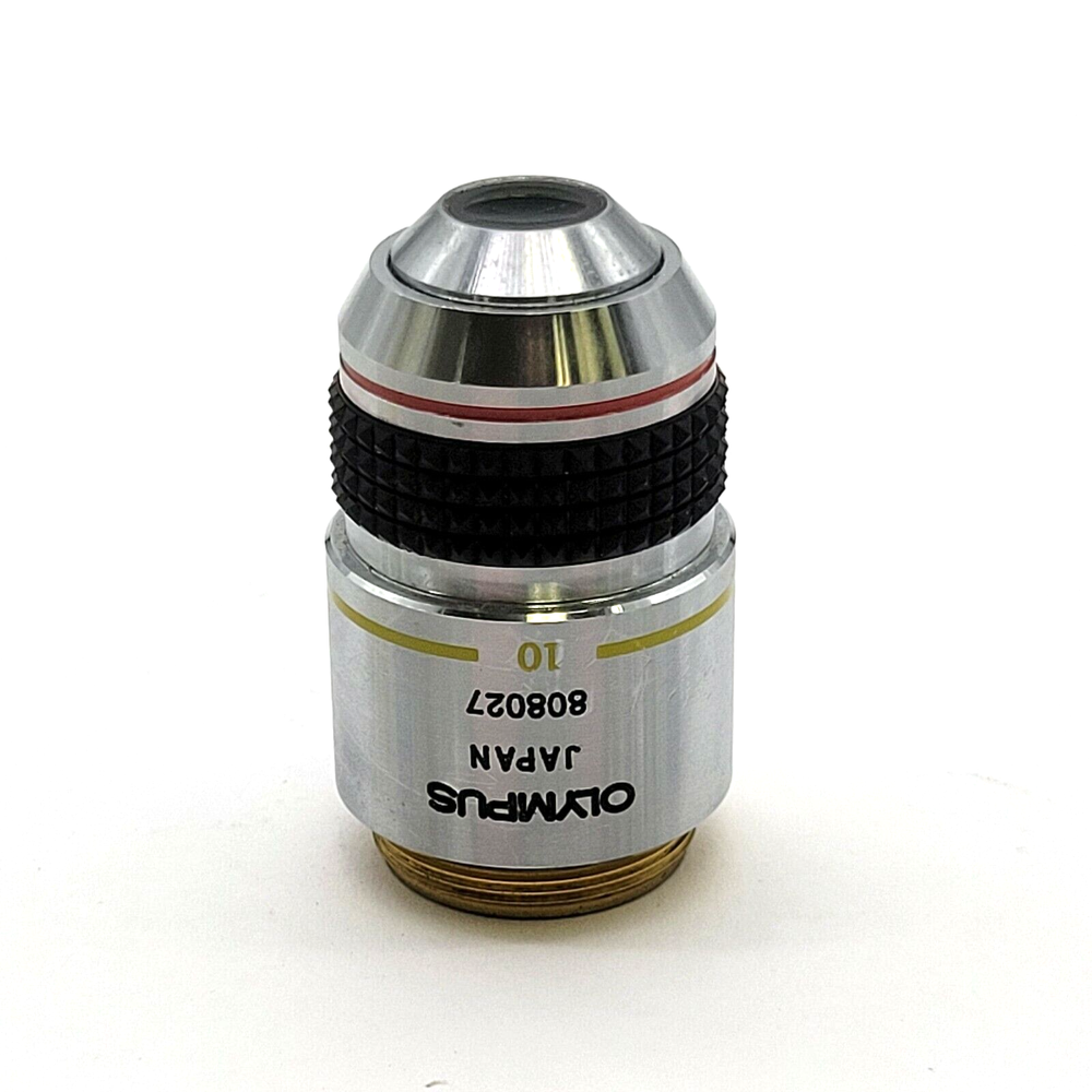 Olympus Microscope Objective SPlan 10PL 10x Phase Contrast 160/0.17
