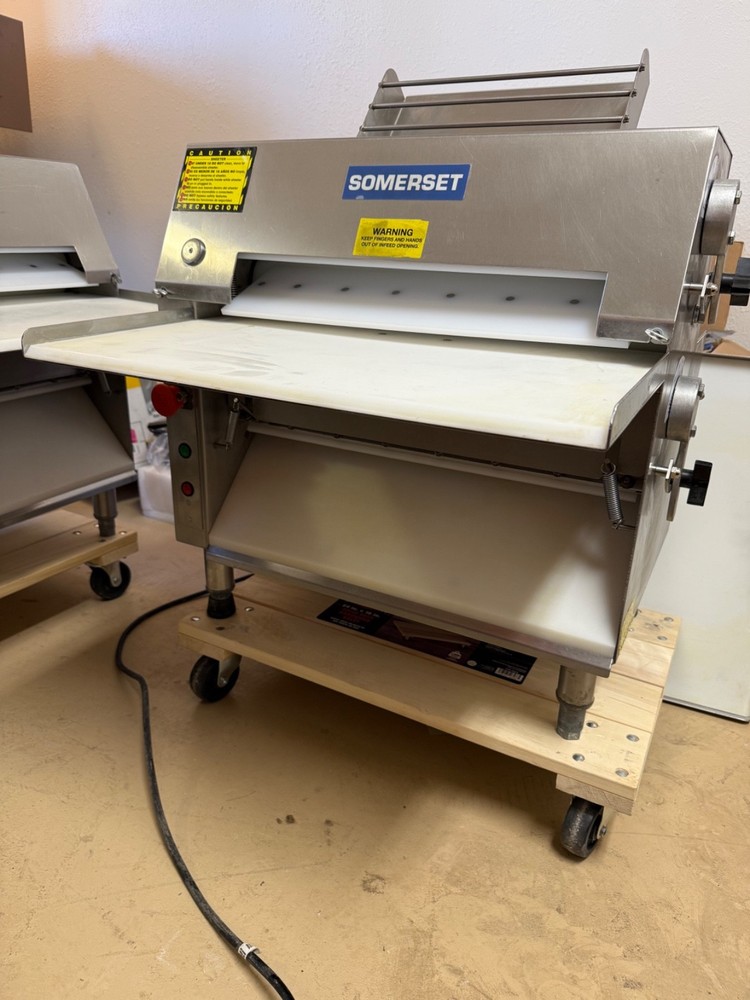 Used 20” Somerset CDR-2000 Two Stage Dough Sheeter with Front Op