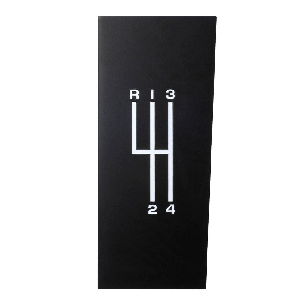 Shift Pattern Plate 1977-1981 Corvette 4-Speed