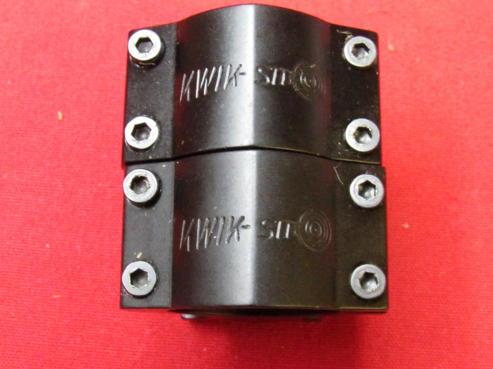 Kwik-Site 1" Extra High Scope Rings - Weaver Style