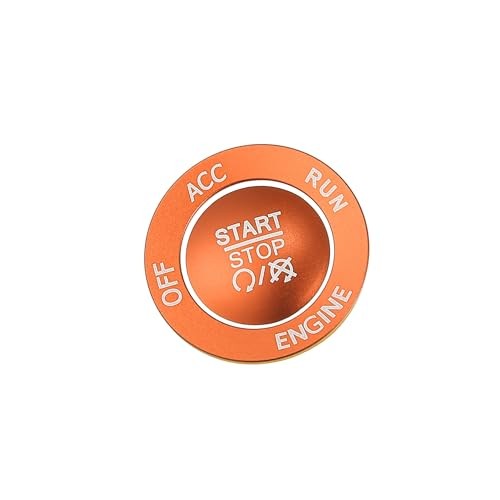 Engine Start Stop Button Cover Kit One Click Push Start Button Trim Sticker