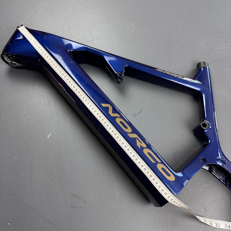 Norco Sight VLT Carbon Front Triangle Frame Medium 29" Class 1 eMTB Ready Blue