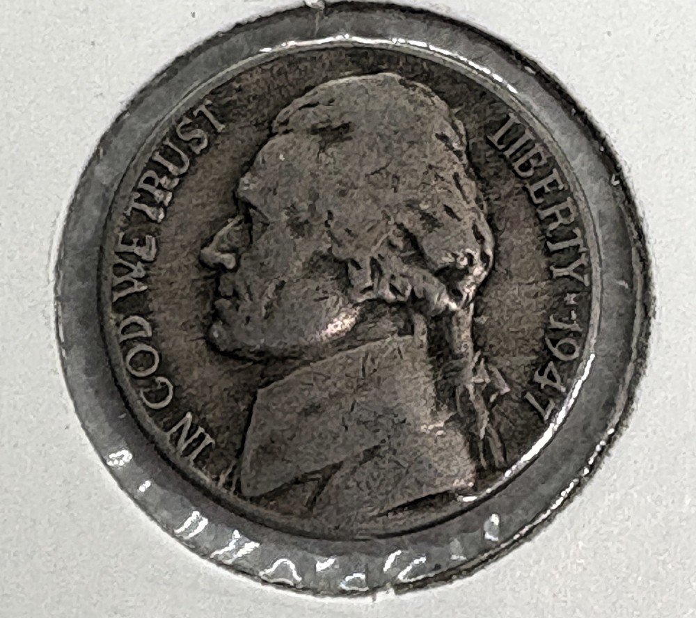1947 D Jefferson Nickel