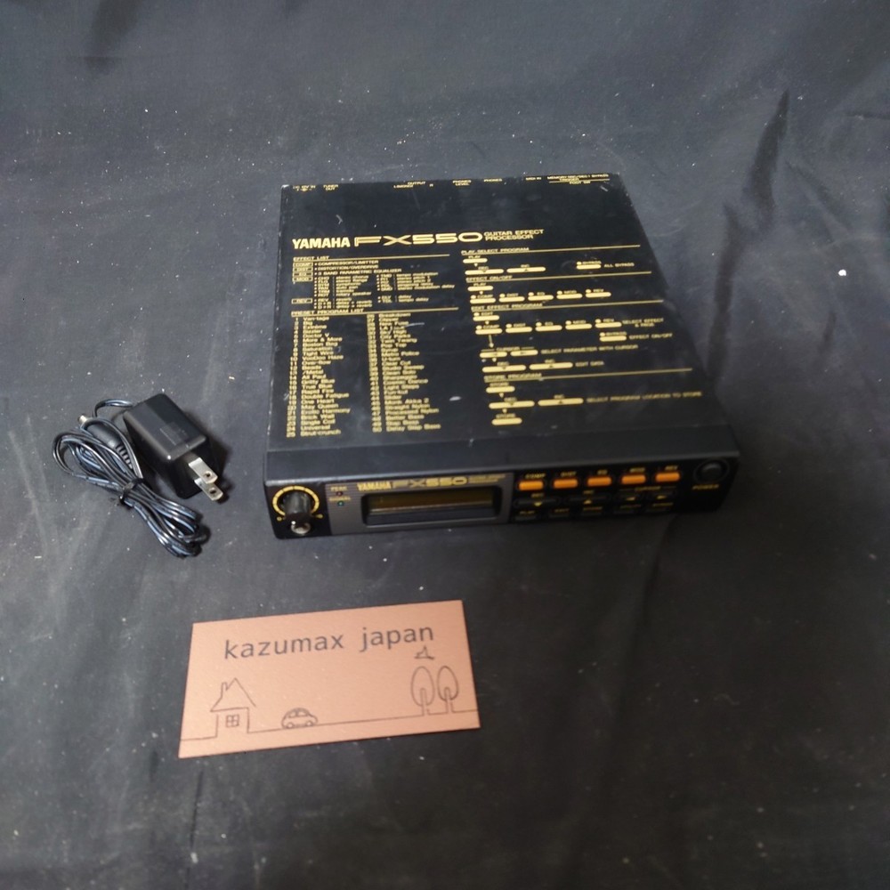 Yamaha FX500 Multi Effects Processor Rack Unit Digital Effects Good condition