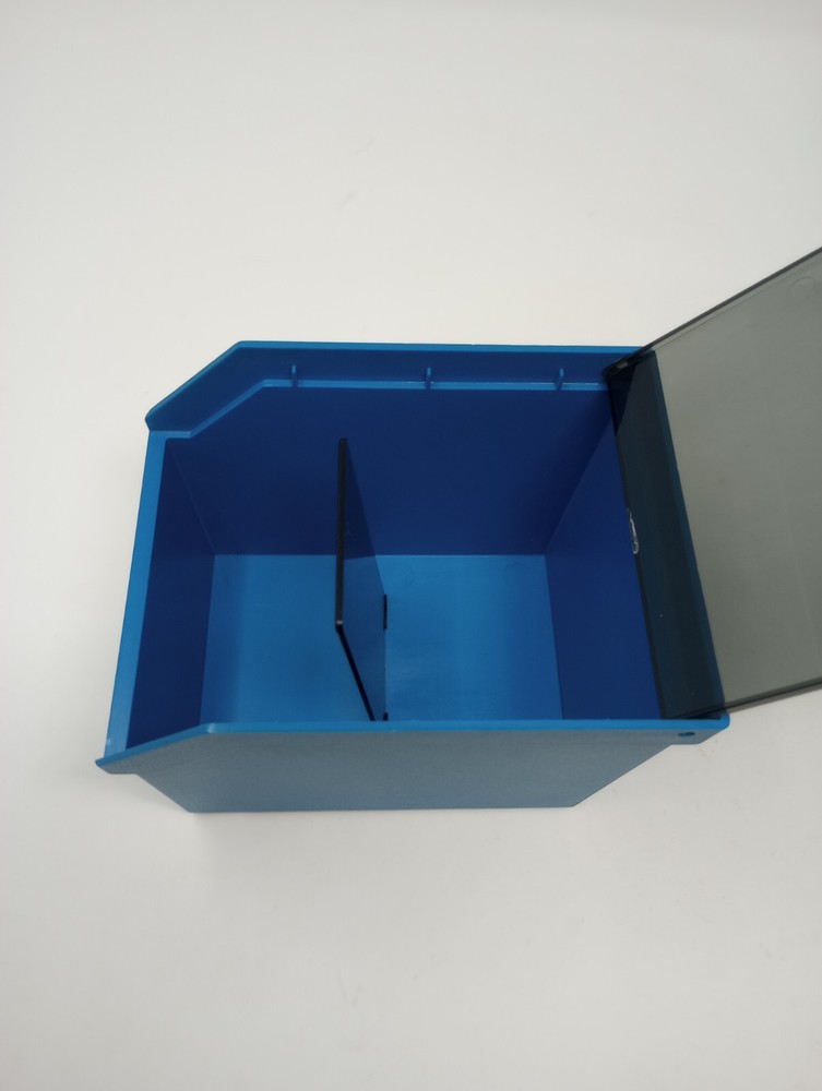 Vintage 1987 Egghead Software 3.5" Floppy Disk Storage Container Case