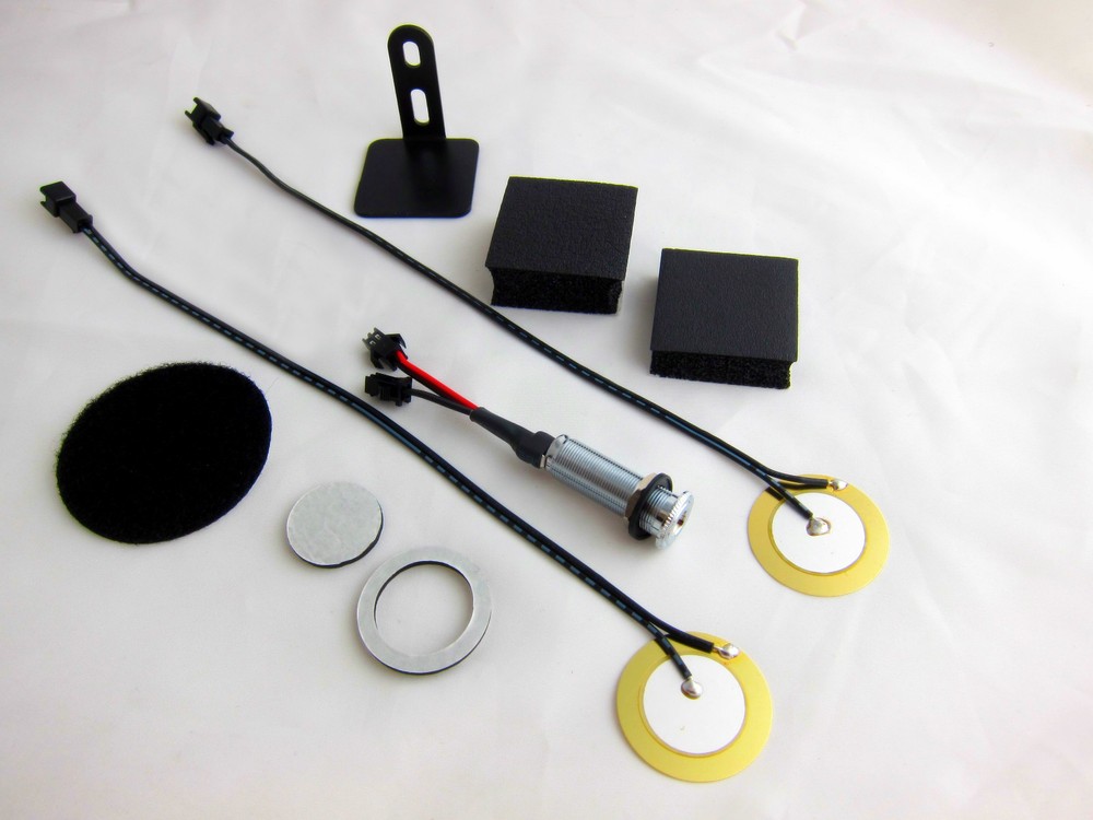 Drum Dual Trigger set for DIY edrum / For Use on Acoustic Wood Drum Shell