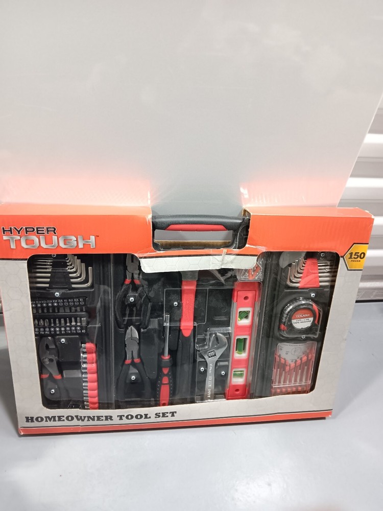 HYPER TOUGH HOMEOWNER TOOL SET 150 PIECES