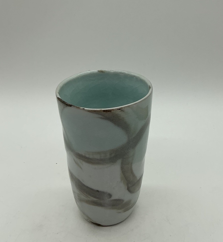 Handmade Drip Glaze Pottery Vase Pen Pencil Container