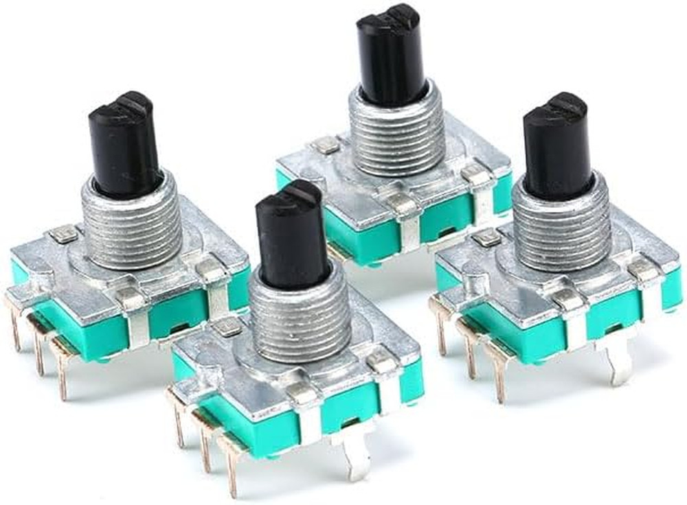 10Pcs EC16 360 Degree Rotary Encoder Code Switch Digital Potentiometer E16 Audio