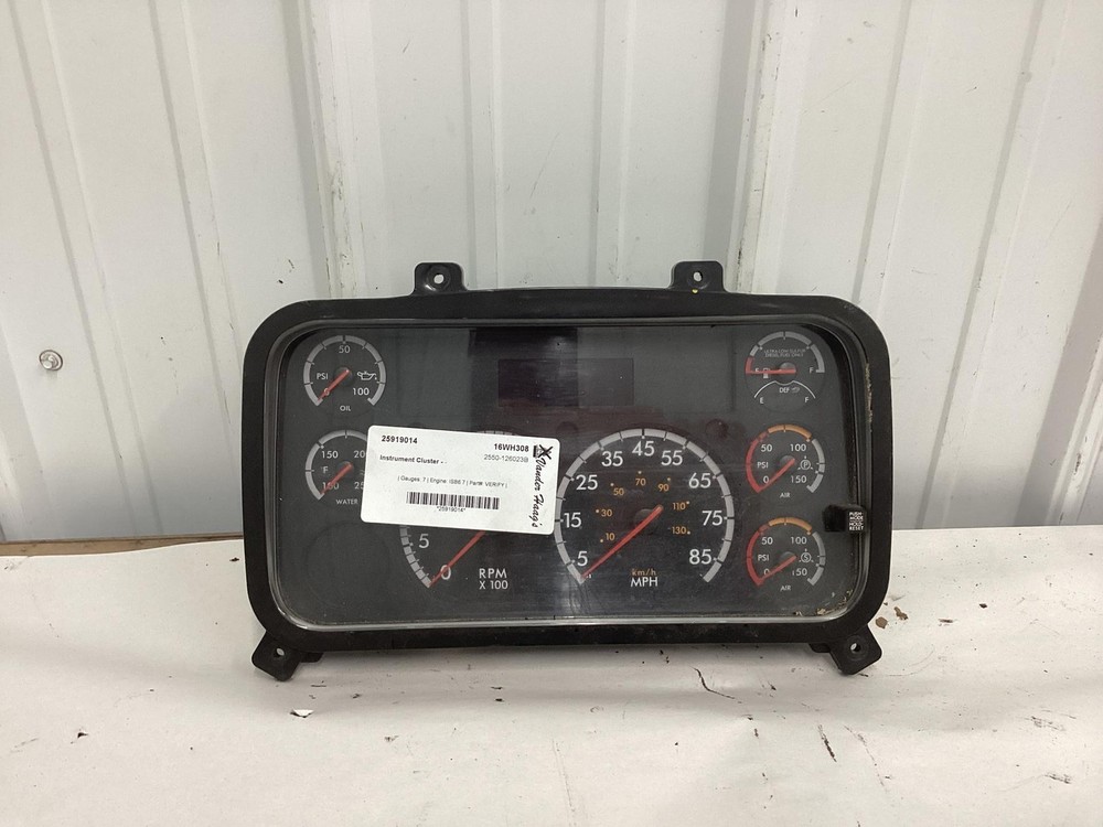 2015-2016 Freightliner M2 106 Speedometer Instrument Cluster - Used