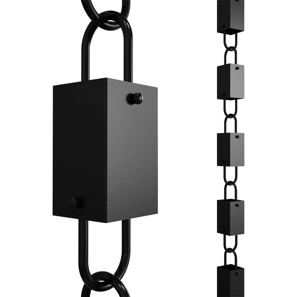 8.5 FT Square Link Rain Chain