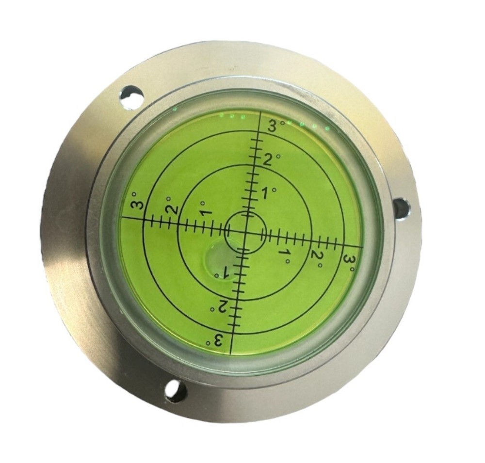 Universal High Precision Bubble Level, Diameter 3.94inches