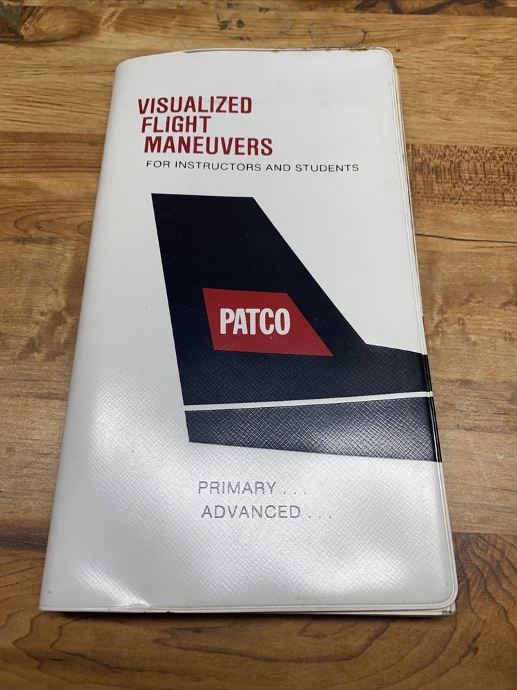 Aviation Plane Visualized Flight Maneuvers 1978 Patco Handbook