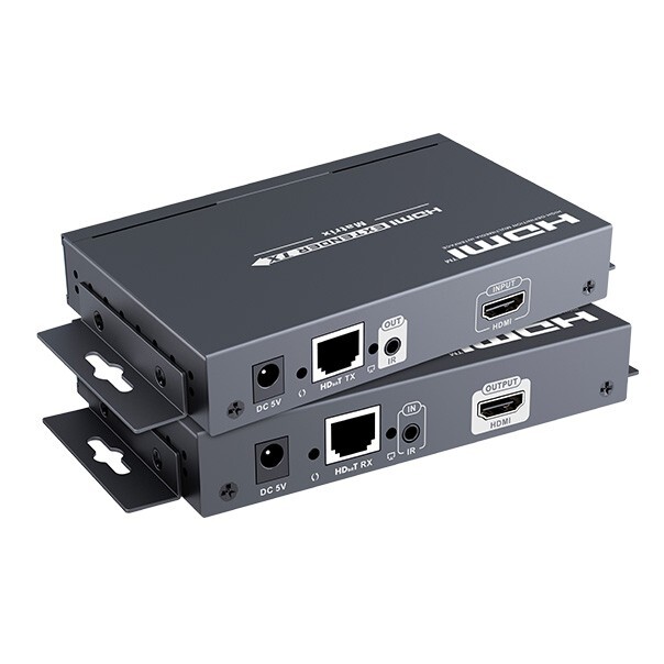 HDMI Matrix HDBitT Extender Over IP Network Kit - Transmitter, Receiver, Remote