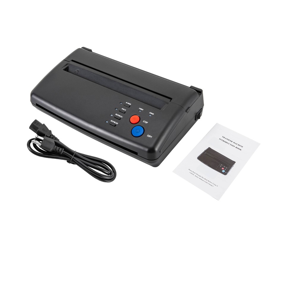 Tattoo Transfer Thermal Copier Stencil Printer Machine ABS Tattoo Stencil Maker