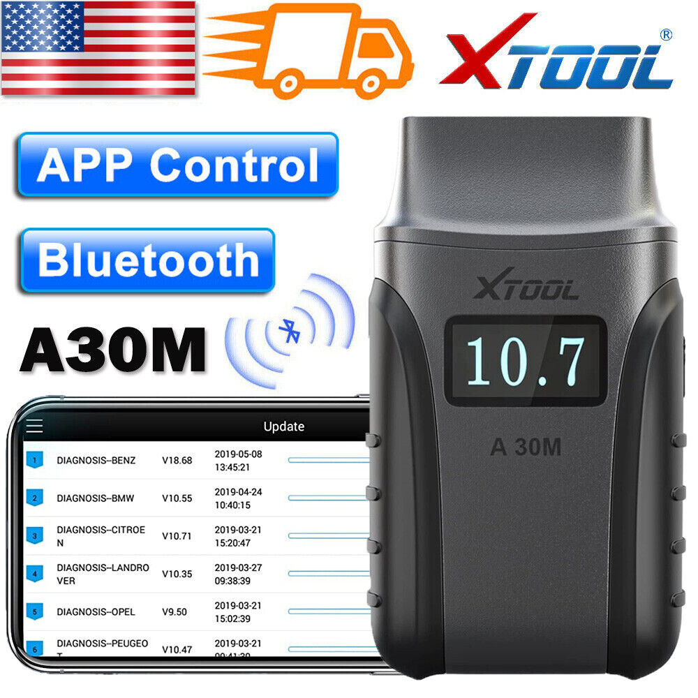 XTOOL A30M Bidirectional Scan Tool OBD2 Diagnostic Scanner Auto Code Reader TPMS