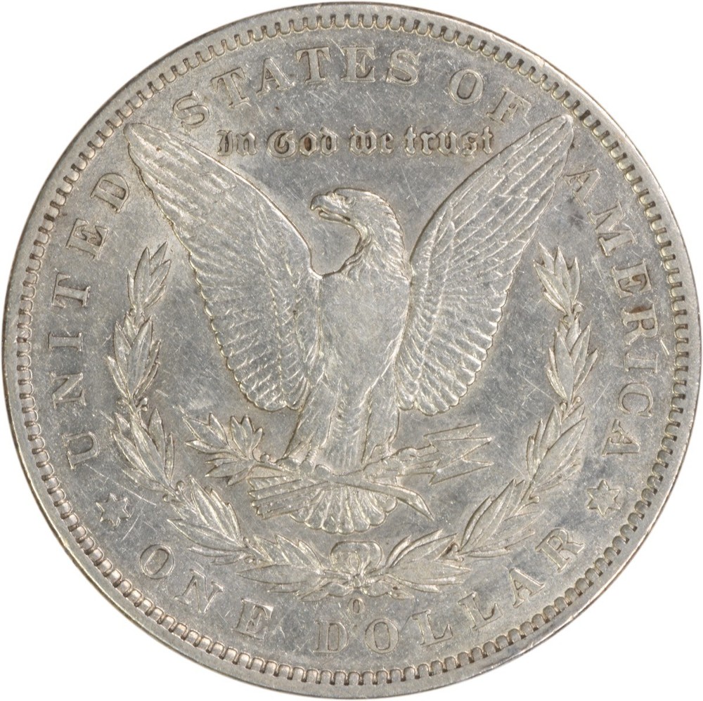 1886-O Morgan Silver Dollar EF Uncertified #600