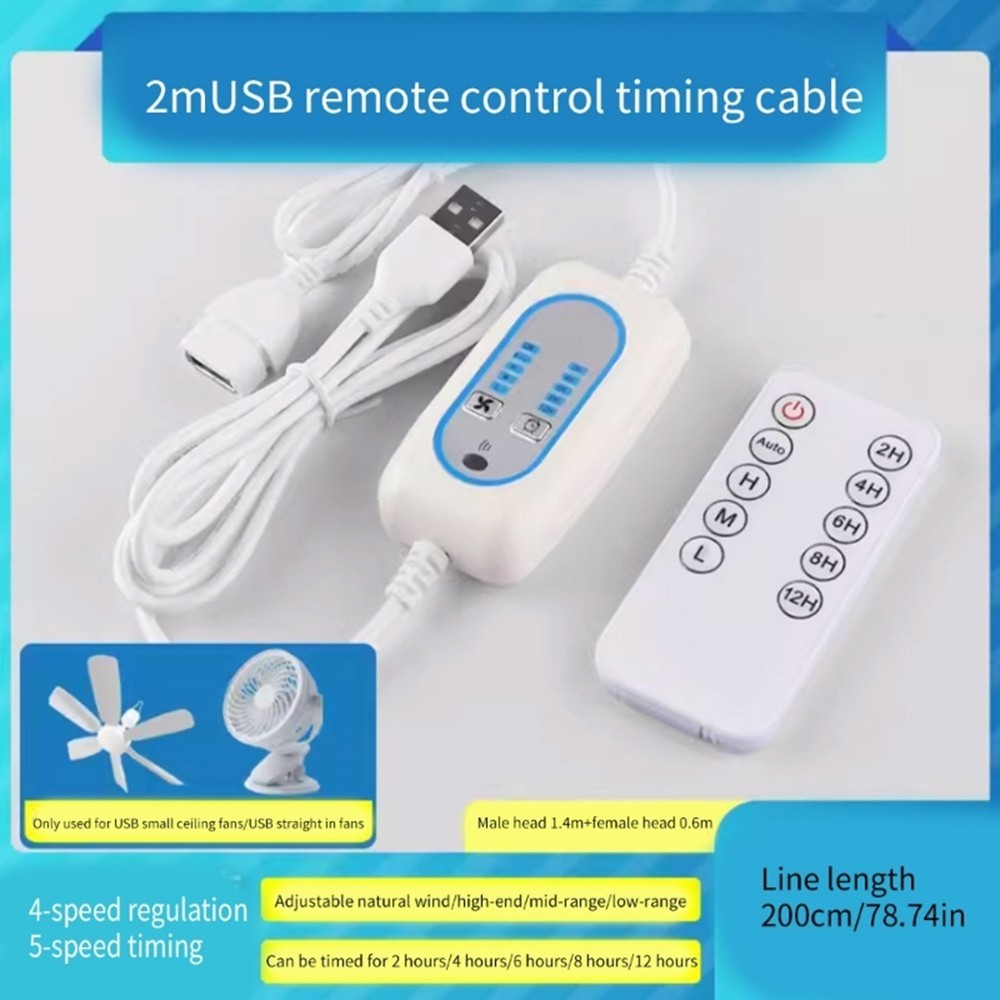Easily Adjust Your For USB Fan Speed with This Innovative Timer Switch