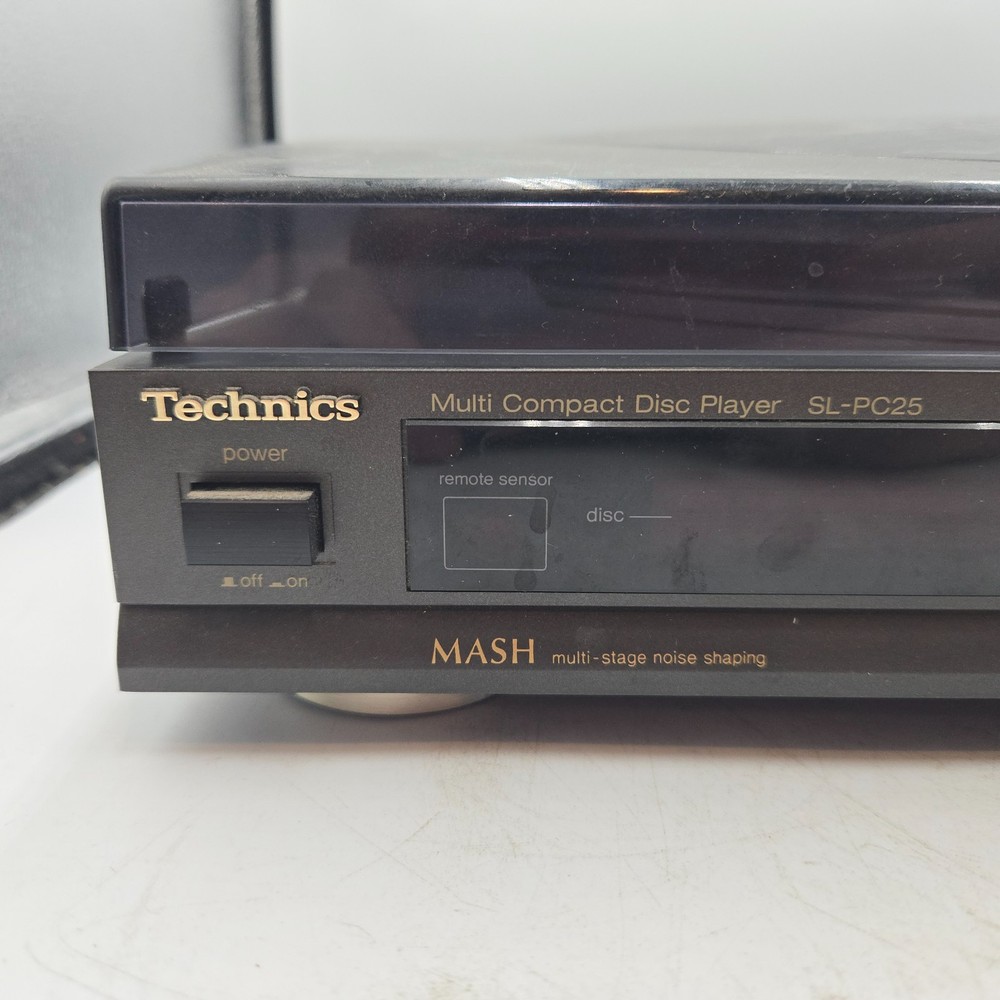 Technics SL-PC25 5 Disc CD Changer Player Parts Only See Description
