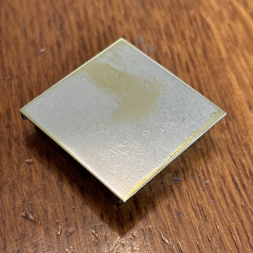 Leonore Doskow Signed Silverplate Box Small Vintage Da