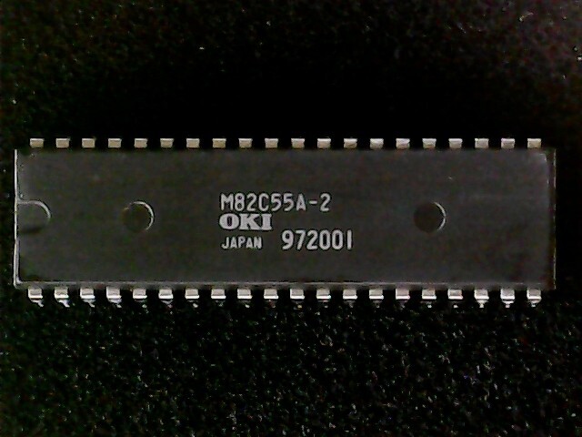 M82C55A-2 - OKI Programmable Peripheral Interface 82C55A2 82C55 (CERDIP-40)