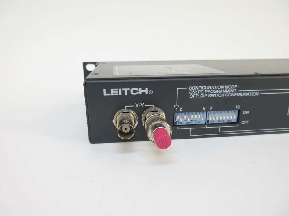 Leitch RCP-32X1P 1RU Remote 32x1 Programmable Push Button Switch Panel