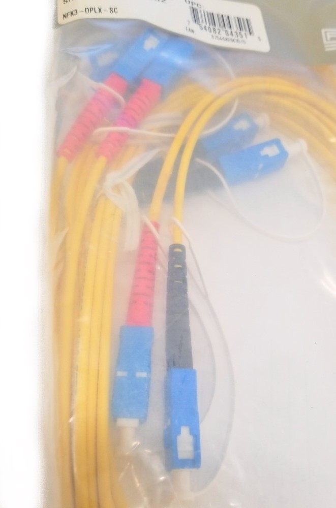 NEW Fluke Networks NFK3-DPLX-SC Duplex Singlemode Fiber Test Reference Cable