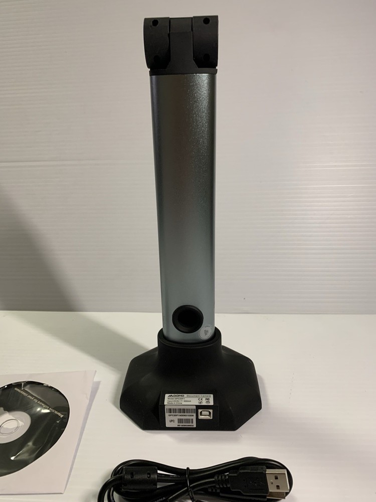 QOMO QPC20 Portable 8MP Document Camera Scanner Foldable Lightweight Affordable
