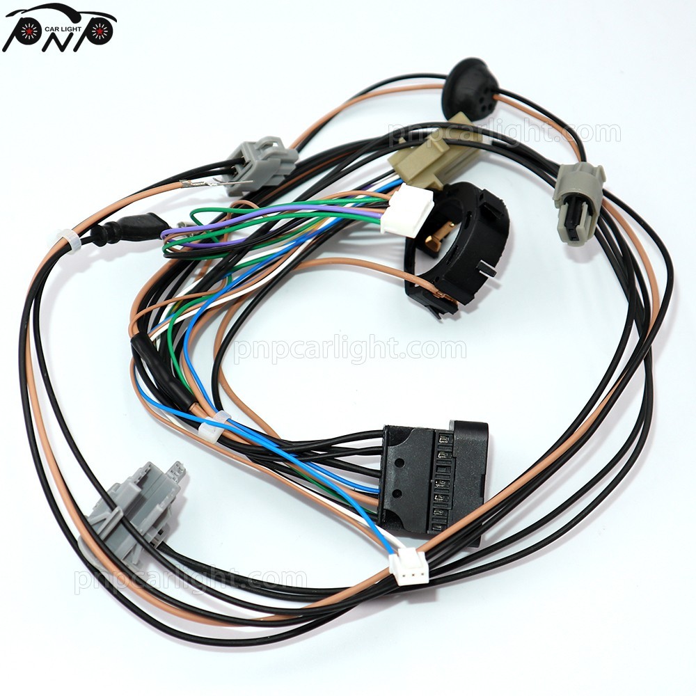 Pair for BMW 5' E60 LCI 2007-2010 AFS Xenon Headlight Internal Harness ECE