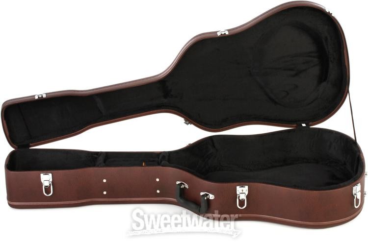 Washburn GCDNDLX Dreadnought Hardshell Case - Brown