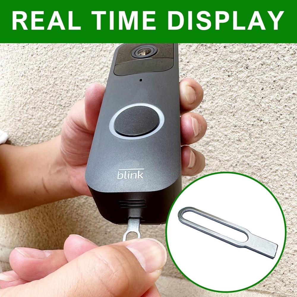 Essential Blink Doorbell Pin Tool - 4 Pack Release Key for Battery Changes