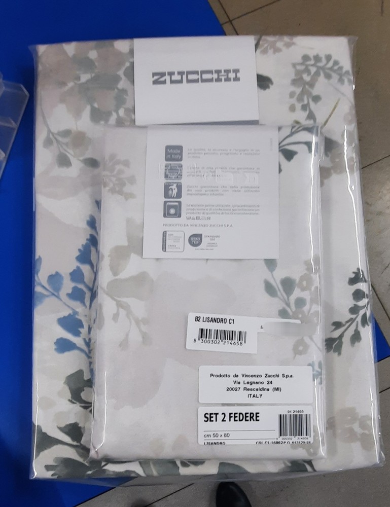 Zucchi Cotton Percale Double Bed Sheet Set