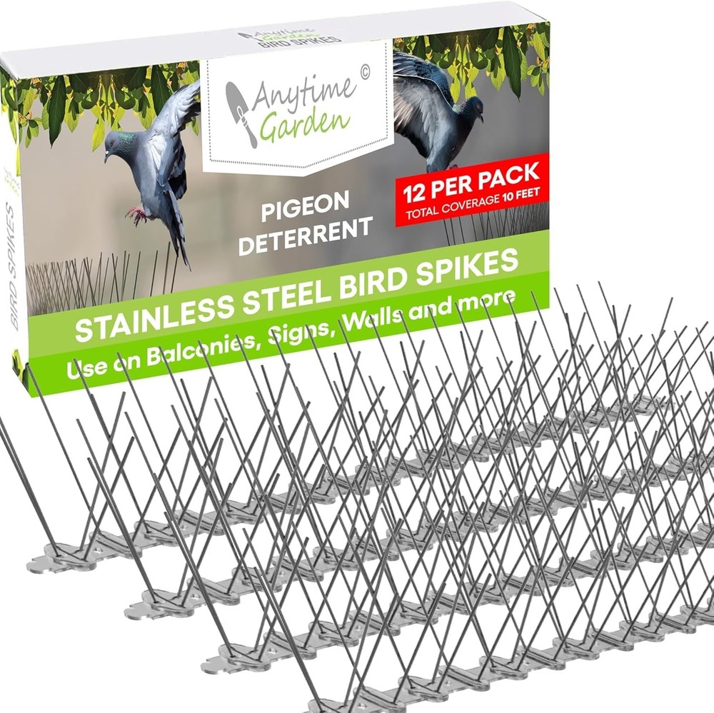 Versatile 10ft Bird Spike System - Corrosion Resistant, Ideal for Any Surface