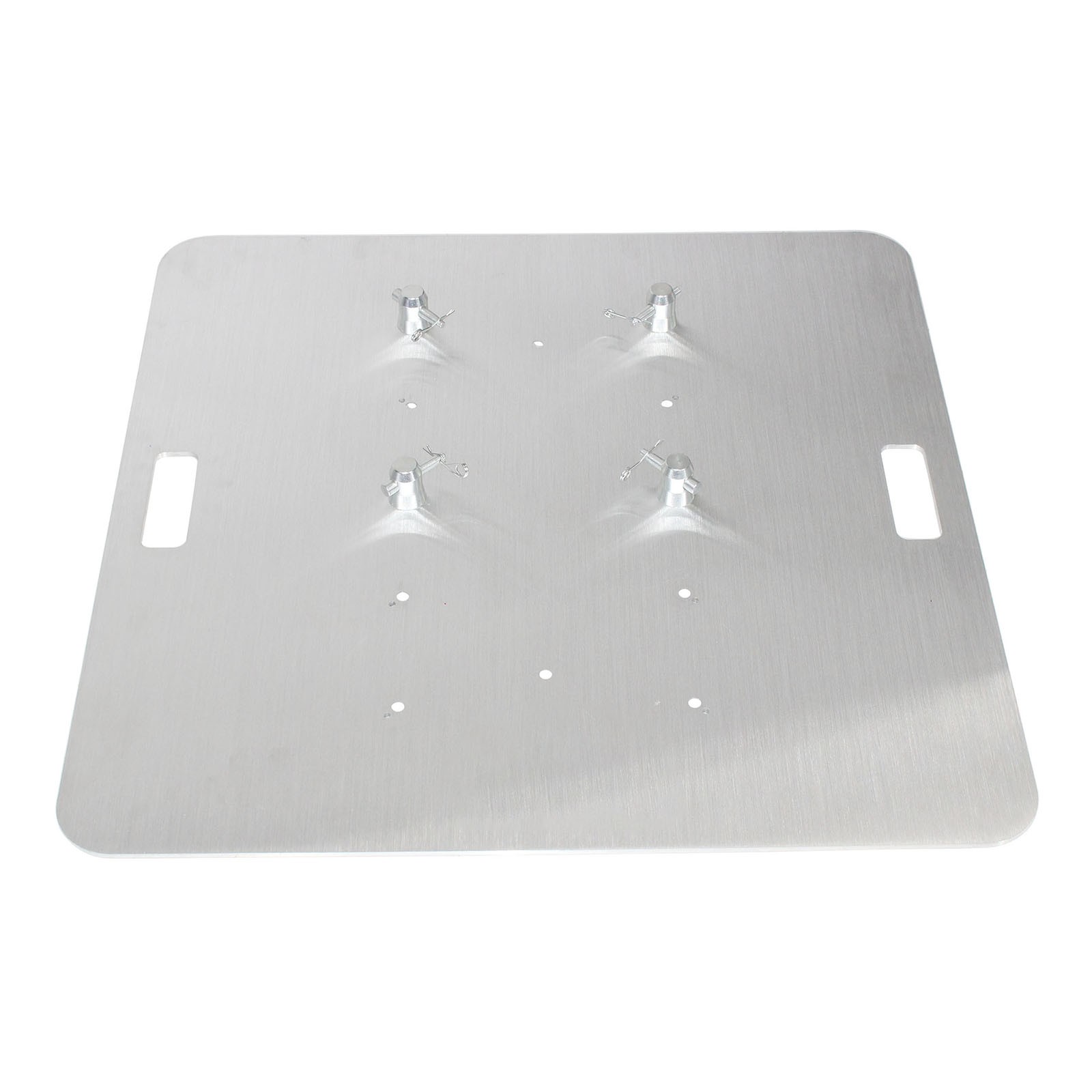 30"x30" 6mm Lighting Stand Square Aluminum Trussing Base Plate For 12"x12" Truss
