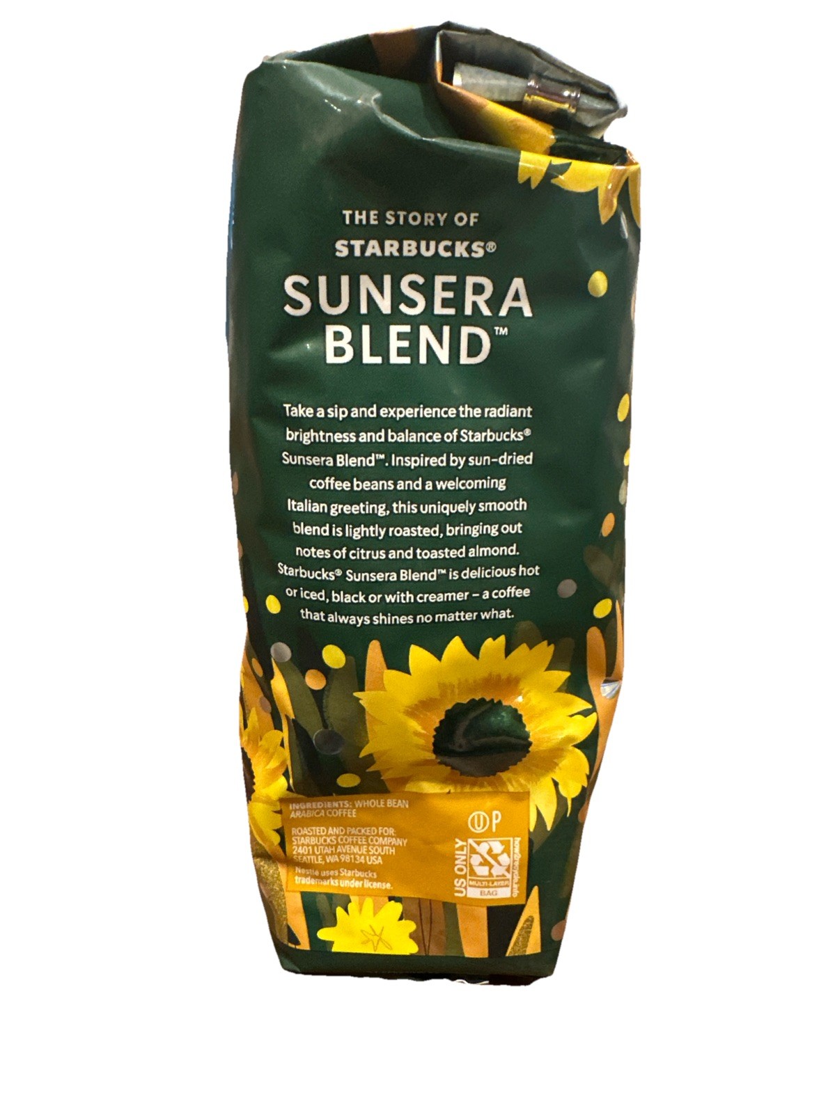 6 BAG DEAL! Starbucks Coffee Sunsera Blend Blonde Roast Whole Bean 12oz 01/29/26